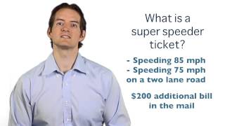 What is a Super Speeder Ticket Cobb County Traffic Ticket Lawyer [upl. by Leisam]