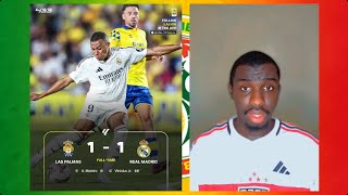 🚨 Liga  le Real Madrid laisse encore filer des points face à Las Palmas 🤯 [upl. by Attaynik]