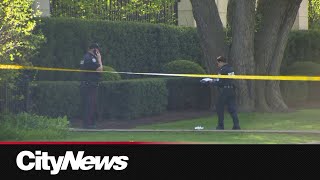 Man shot outside Drakes Toronto home [upl. by Stoneham]