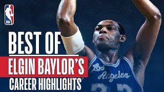 Elgin Baylors BEST Career Highlights [upl. by Denae]