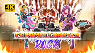 Caramella Girls  Caramelldansen Rock Official [upl. by Riffle9]