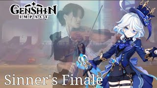 Sinners Finale  Focalors Sacrifice Violin Cover  Genshin Impact  Florenza Ferre [upl. by Valleau]