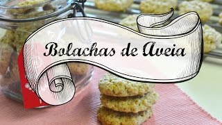 Bolachas De Aveia Oatmeal Cookies [upl. by Eeuqram]