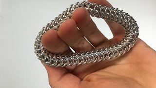 Box Chain Bracelet Tutorial [upl. by Otokam]