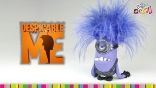 Evil Purple Minion Polymer Clay Tutorial  Minion Morado de Arcilla Polimérica [upl. by Abeh722]