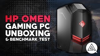 HP OMEN Desktop Gaming PC Unboxing amp Benchmark Tests [upl. by Beryle]