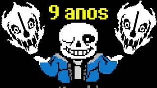 Undertale mas o vídeo só acaba quando eu derrotar o Sans [upl. by Aicekan762]