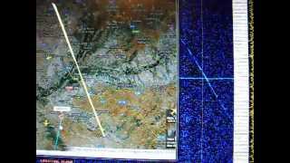 Example of bistatic radar using VOR signals [upl. by Rodrick]