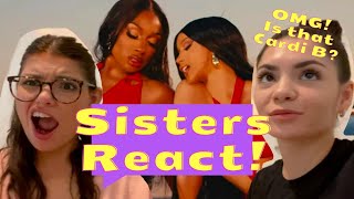 CARDI B ft MEG THE STALLION  BONGOS REAL REACTION VIDEO [upl. by Nwahsiek]