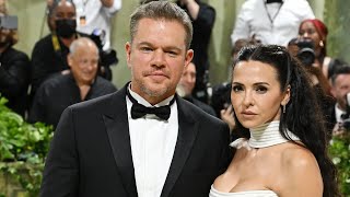 Matt Damon and Luciana Barroso beautiful marriage lovestory mattdamon [upl. by Namwen]