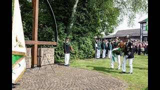 Schützenfest Diestedde Kranzniederlegung am Ehrenmal [upl. by Slater]