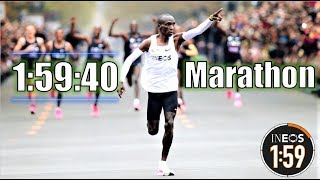 Eliud Kipchoges Historic 159 Marathon  The Ineos 159 Challenge [upl. by Keithley]