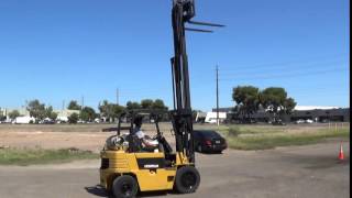 1992 Caterpillar V50E  5000lb Pneumatic Tire Forklift for Sale in Phoenix AZ [upl. by Mehsah]