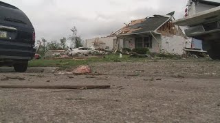 Surveying the wreckage from Tuesdays deadly tornado in Greenfield Iowa [upl. by Aseyt]