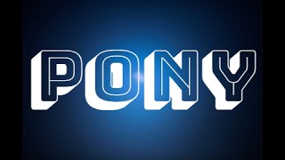 Ginuwine  Pony LyricsLyric Video [upl. by Pavla986]