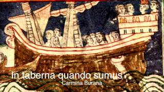 Carmina Burana Anon1113th c  CB 196 In taberna quando sumus [upl. by Ainehs]