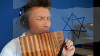 Hatikvah הַתִּקְוָה  David Döring  Pan flute  Panflöte  Flauta de Pan [upl. by Licastro]