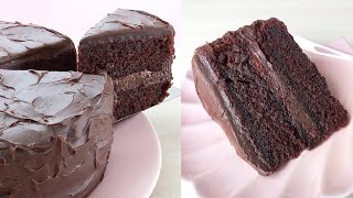 EASY CHOCOLATE amp NUTELLA CAKE  Fluffy and Moist Homemade Cake Recipe [upl. by Yetta]