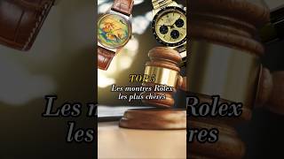 Les montres Rolex les plus chères jamais vendues [upl. by Nador]