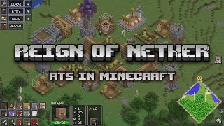 Reign of Nether RTS in Minecraft  Release Trailer [upl. by Jo]