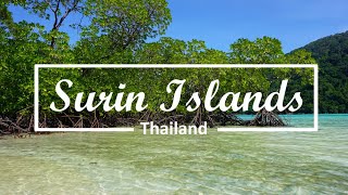 Surin Islands  Most beautiful islands in Thailand  Travel Video [upl. by Sicnarf]