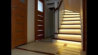 Motion Activated LED Stair Lights  Installation Guide For DIY Home Projects [upl. by Remle]