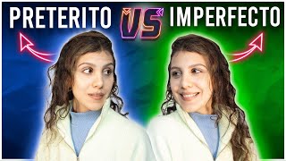 PRETERITO vs IMPERFECTO Don’t ever confuse these again [upl. by Ecaidnac]