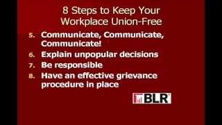 How To Keep Your Workplace Union Free [upl. by Mathew]