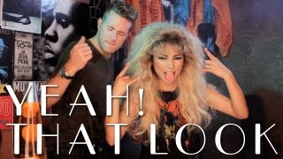 80s Rocker Hair Tutorial [upl. by Elocyn]