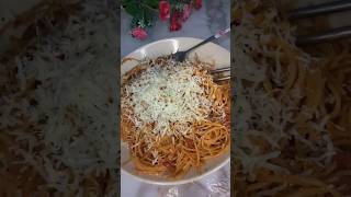 Spaghetti Bolognese Sederhana Spaghetti lezat dalam sekejapspaghetti masakansimple [upl. by Anirpas24]