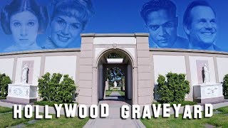 FAMOUS GRAVE TOUR  Forest Lawn Hollywood 4 Carrie Fisher Debbie Reynolds etc [upl. by Pier]