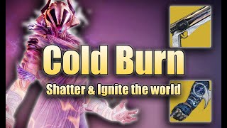 Destiny 2 Prismatic Warlock Build Cold Burn [upl. by Aracahs]