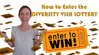 How to Register for the Diversity Visa Lottery Registration opens October 4 2023 [upl. by Jarrow]