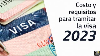 Cómo tramitar la VISA AMERICANA de turista en 2023 [upl. by Eirak]