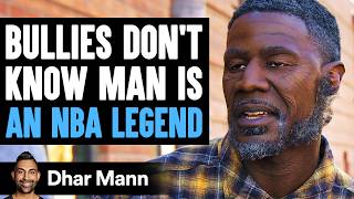 BULLIES Dont Know Man Is An NBA LEGEND Ft TheLethalShooter  Dhar Mann Studios [upl. by Babs]