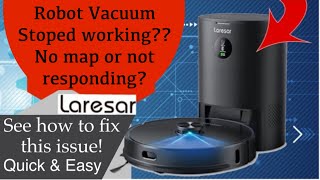 Laresar Robot Vacuum Stopped Working  How I got it fixed [upl. by Shandie903]