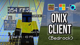 DESCARGAR ONIX CLIENT PARA MINECRAFT BEDROCK 12061 [upl. by Marceau]