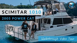 Scimitar 1010 Power Catamaran for sale [upl. by Devan746]