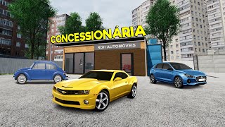 Comprei uma Concessionária de carros Usados  Car Dealership Simulator [upl. by Annelak]