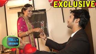 Exclusive Interview Lakshya Proposes Ragini On The Sets Of Swaragini  Colors [upl. by Trofmoc]