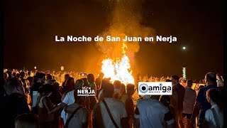 La Noche de San Juan en Nerja 2024 [upl. by Onibas]