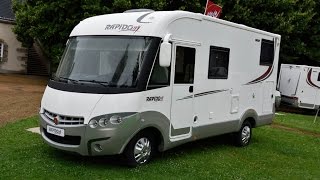 Anteprime camper 2017 Rapido  Motorhome previews 2017 Rapido [upl. by Malinde]