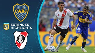 Boca Juniors vs River Plate Extended Highlights  Argentina  CBS Sports Golazo [upl. by Cramer]