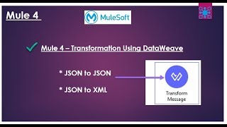 MuleSoft  DataWeave Transformation from JSON to XML in Mule 4 [upl. by Raul907]