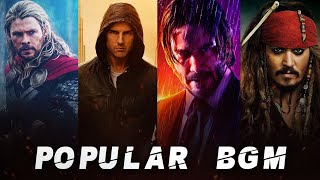 Top 10 Hollywwod BGM  Movie themes ftJacksparrow John wick Avengers Thor Departed Shang chi [upl. by Madlin]