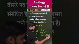 Analogy Reasoning Trick [upl. by Digirb]