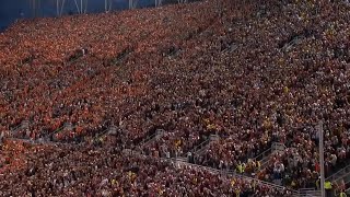 Virginia Tech’s Enter Sandman Entrance vs West Virginia  2022 College Football [upl. by Adnim96]