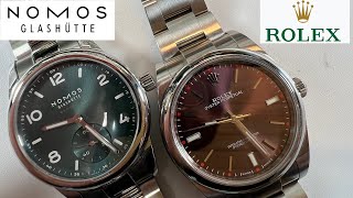 Rolex Vs Nomos which would you go for [upl. by Wesley]