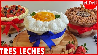 3 Leches CUCHAREABLES para VENDER de 3 Sabores con 1 RECETA Gana DINERO desde CASA [upl. by Blondelle]