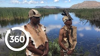 Meet the Last Bushmen  Cape Town South Africa 360 VR Video  Discovery TRVLR [upl. by Nisotawulo246]